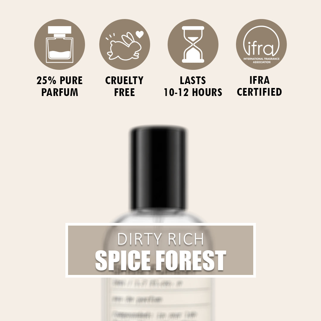 Spice Forest Eau de Parfum – 50ml | Dirty Rich