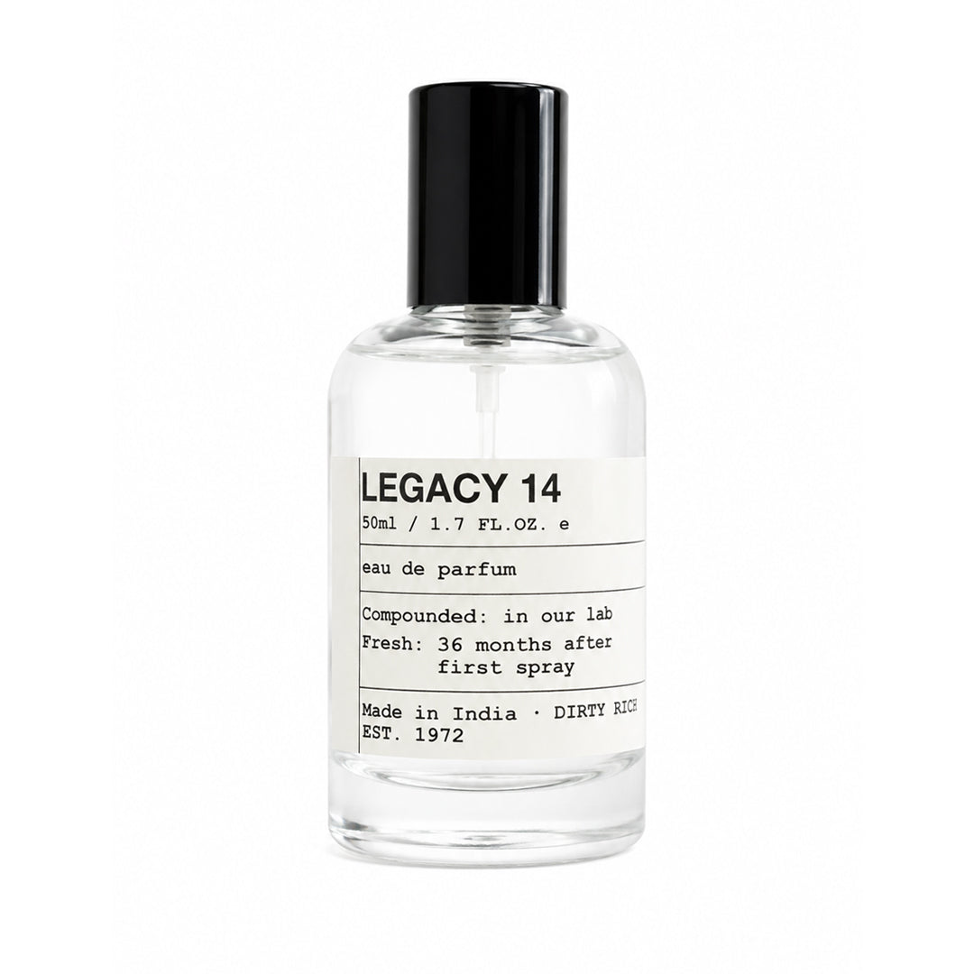Dirty Rich Legacy 14 Eau de Parfum – 50ml| Long-Lasting Floral Fragrance for Men & Women
