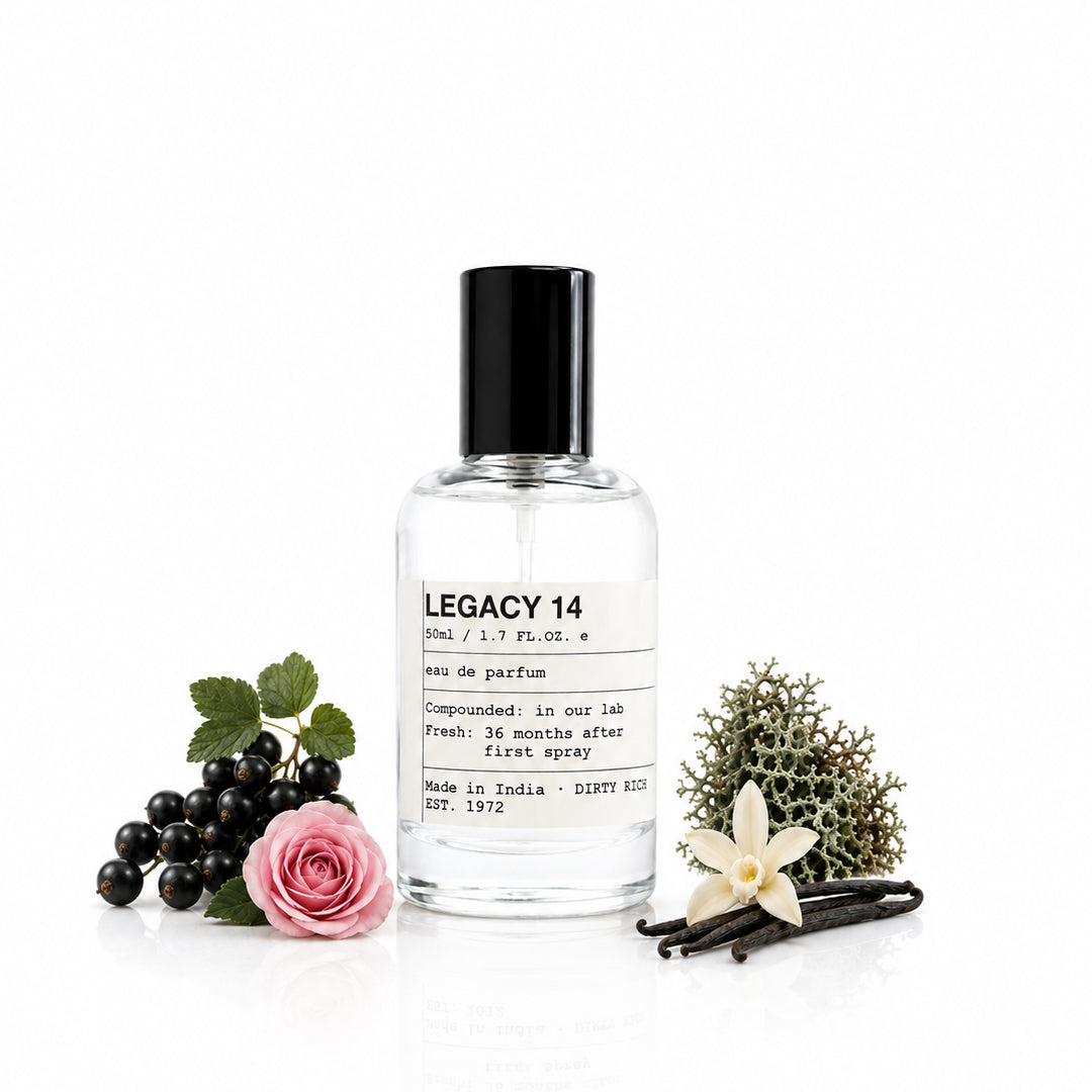 Dirty Rich Legacy 14 Eau de Parfum – 50ml| Long-Lasting Floral Fragrance for Men & Women