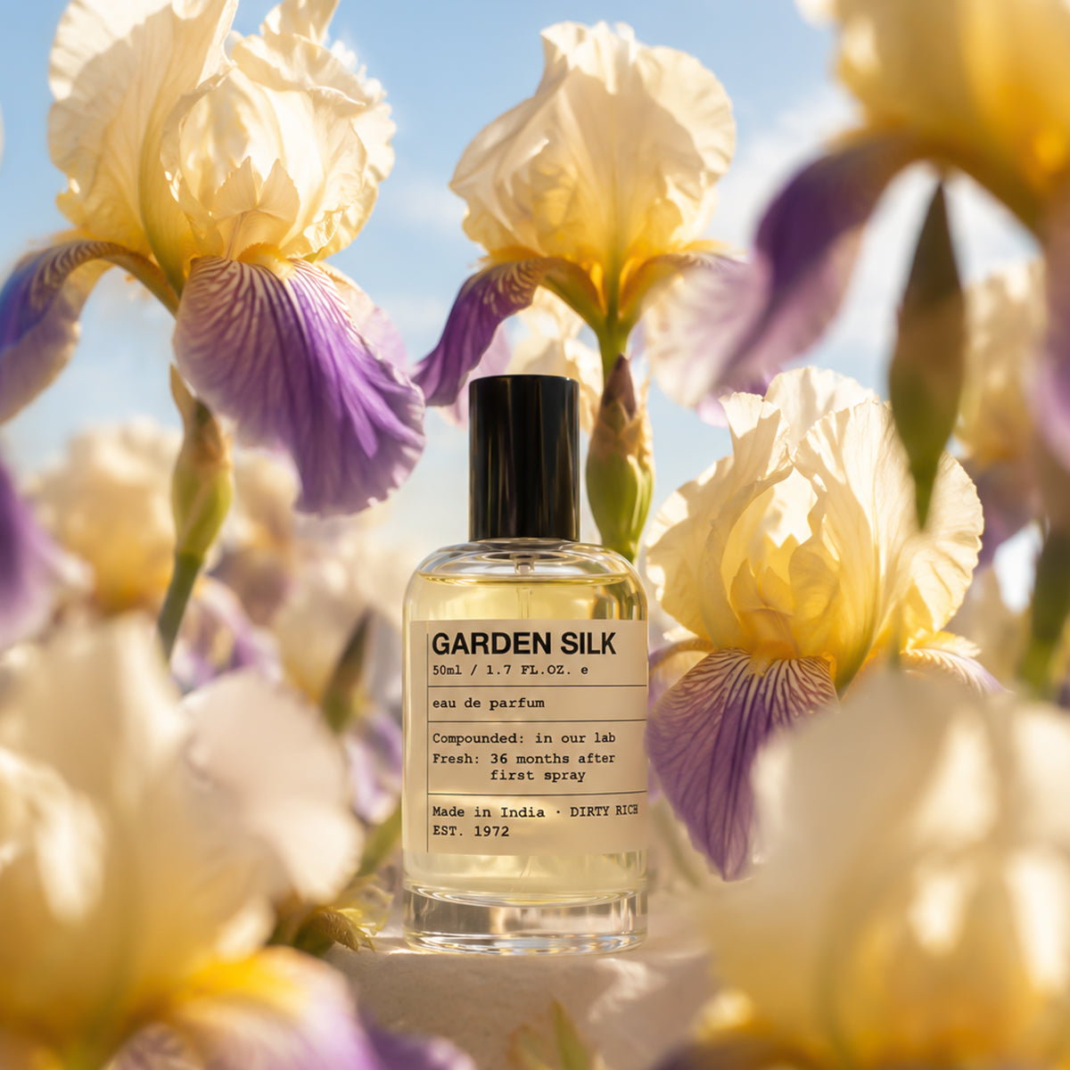 Dirty Rich Garden Silk Eau De Parfum 50ml | Long-Lasting Floral Fragrance for Men & Women