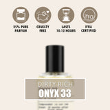 Dirty Rich Onyx 33 Eau de Parfum 50ml | Premium Perfume